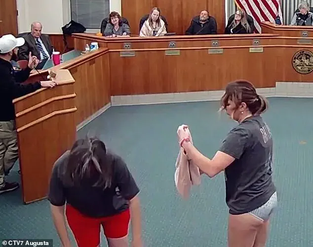 Augusta School Board Meeting Turns Chaotic as Protesters Strip Naked Over Transgender Student Protections