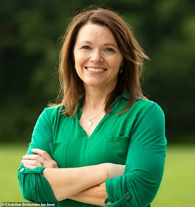 Christina Bohannan, Democratic Candidate for Iowa's 1st District, Highlights Working-Class Roots and Professional Background in Campaign