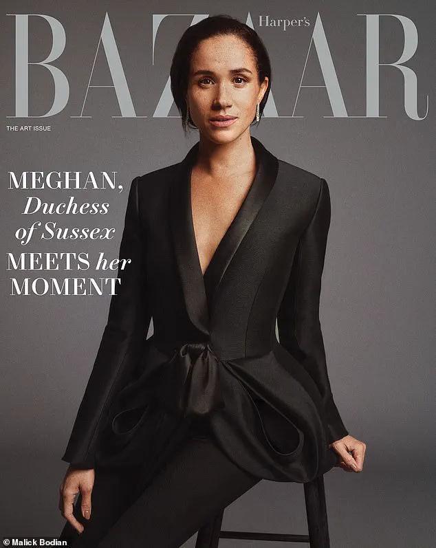 Exclusive Instagram Glimpse: Meghan's Rare Vulnerability in Harper's Bazaar Shoot