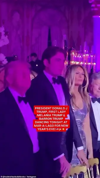 A Night of Diplomacy and Levity: Trump’s New Year’s Eve Celebration at Mar-a-Lago Draws Global Leaders and Domestic Powerhouses