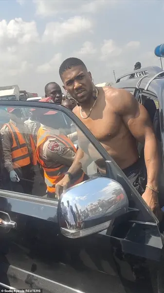Anthony Joshua's Narrow Escape from Death in Lagos-Ibadan Crash Sparks Questions About Nigeria's Road Safety Regulations