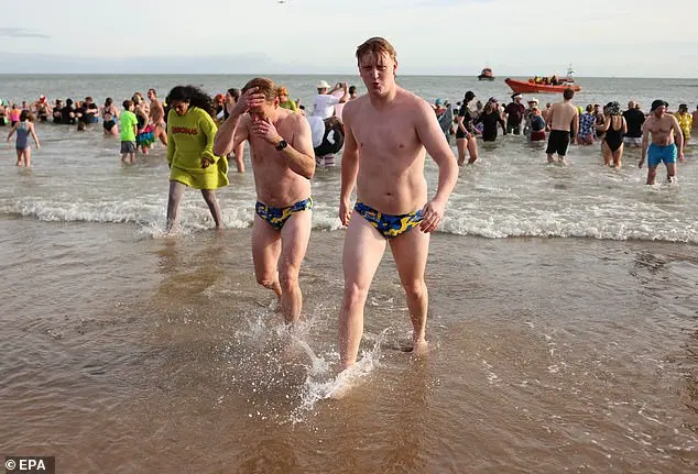 As 2026 Begins, Hundreds Brave Icy Waters for Traditional New Year's Dips in Whitley Bay
