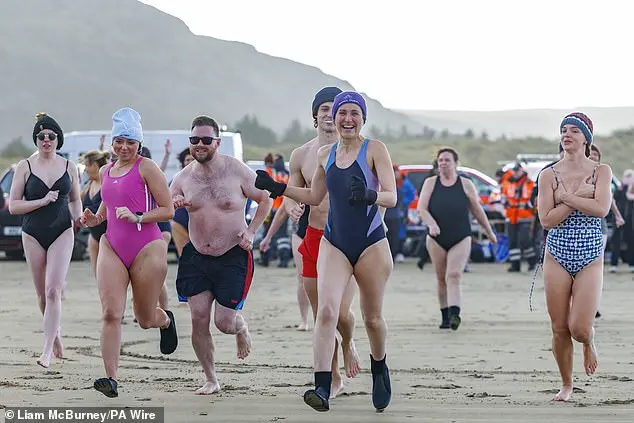 As 2026 Begins, Hundreds Brave Icy Waters for Traditional New Year's Dips in Whitley Bay