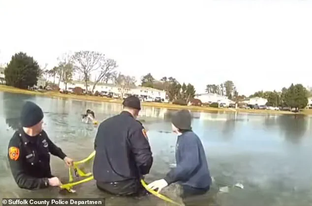 Child Falls Through Thawing Pond Ice in Patchogue, Long Island on Christmas Day