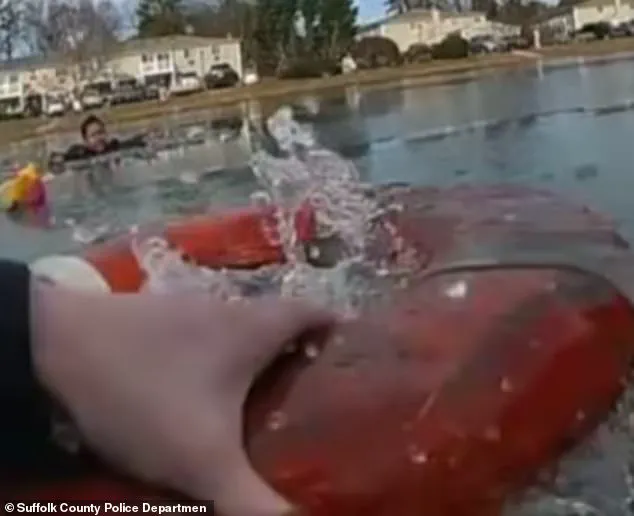 Child Falls Through Thawing Pond Ice in Patchogue, Long Island on Christmas Day