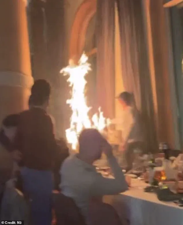 Dramatic Fire at Madrid Restaurant Reignites Global Concerns Over Pyrotechnic Safety in Public Venues