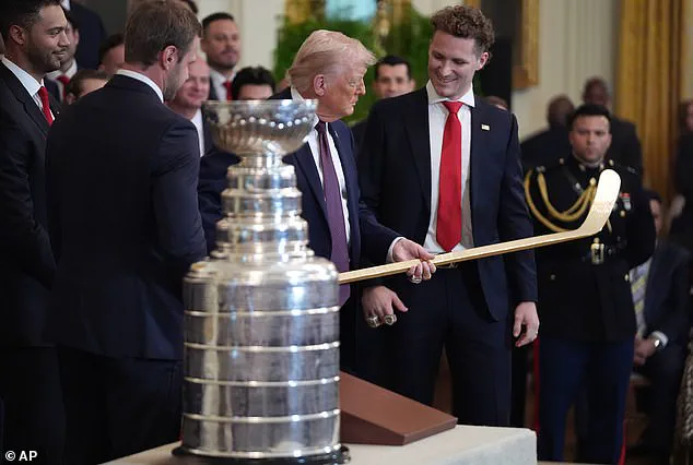 Trump Jokes 'Good-Looking People, I Hate Them' at Florida Panthers' Stanley Cup Celebration