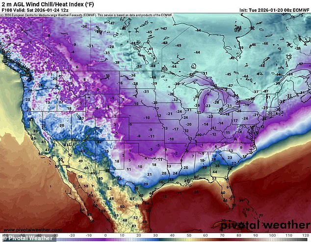 Limited Access: Panic Buyers Frenzy as Storm Fern's Record Cold Approaches 200 Million