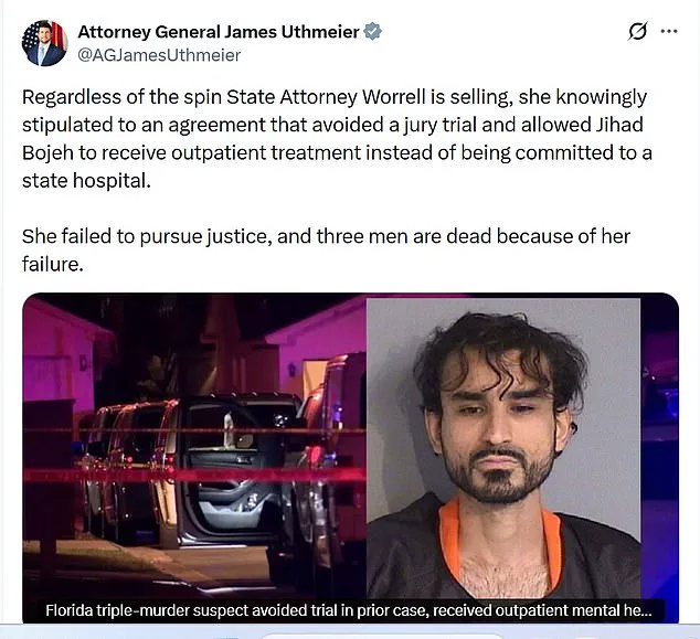 State Attorney Monique Worrell Urges Reform: Mental Health Care System Criticized After Disney World Murders