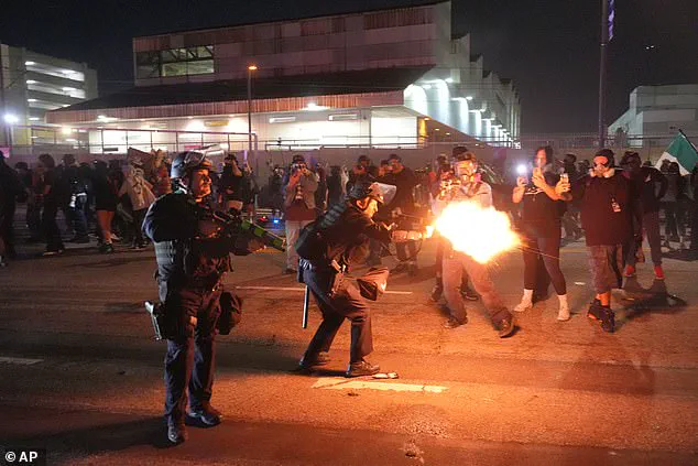 Los Angeles Protesters Clash with Police During ICE Raids Demonstration