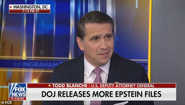 Deputy Attorney General Faces Backlash Over Remarks Downplaying Epstein Links and DOJ Document Release