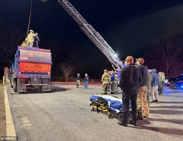 Homeless Man Survives Garbage Truck Accident in Jackson, Alabama Winter Storm