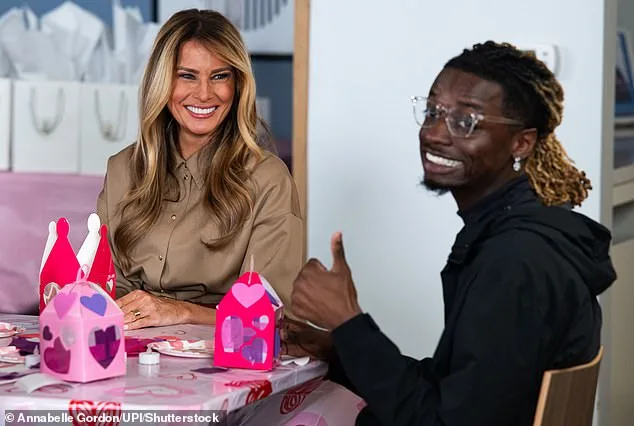 Melania Trump Brings Hope and Levity to Children's Inn on Valentine's Day