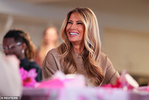 Melania Trump Brings Hope and Levity to Children's Inn on Valentine's Day