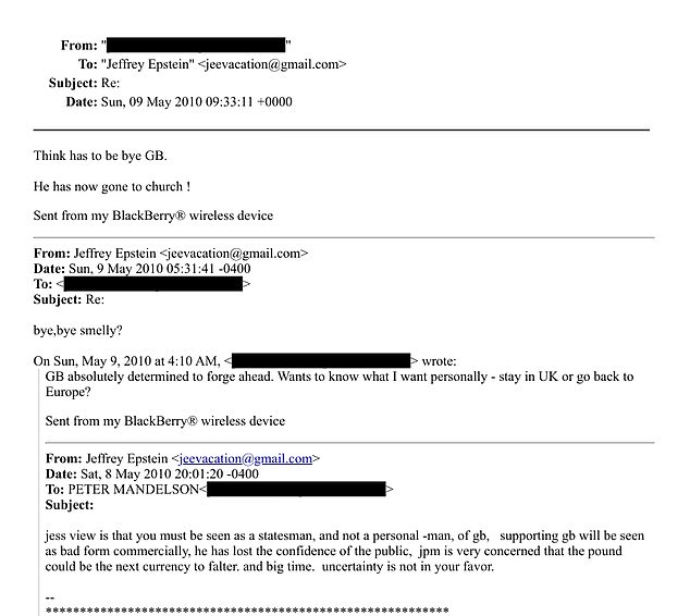 Classified Files Reveal Peter Mandelson's Communications with Jeffrey Epstein, Prompting Demand for Congressional Testimony