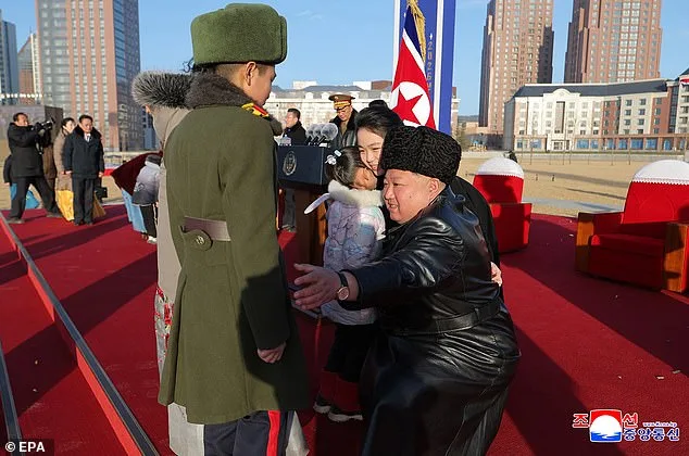 Kim Jong Un Unveils Housing District for Families of Fallen Soldiers, Daughter Symbolizes Legacy