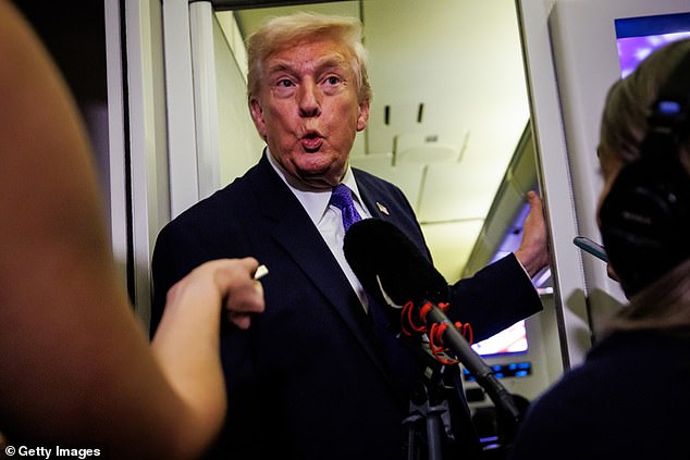 Trump Avoids Comment on Alleged Noem-Lewandowski Relationship Amid Rumors