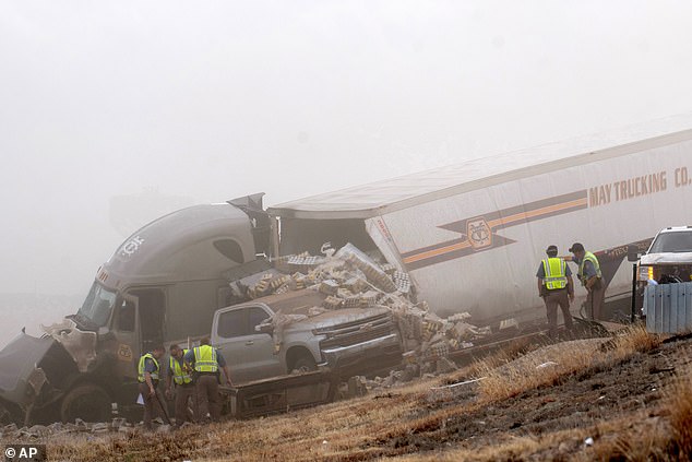 Massive 30-Car Pileup in Colorado Caused by Blinding Brown Out Storm Leaves 5 Dead, 29 Injured