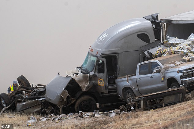 Massive 30-Car Pileup in Colorado Caused by Blinding Brown Out Storm Leaves 5 Dead, 29 Injured