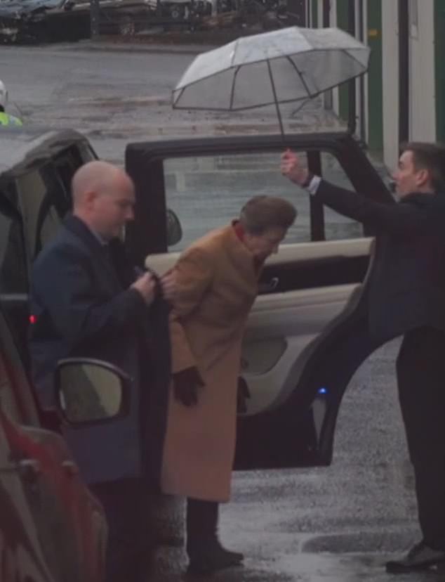 Storm and Scandal: Princess Anne's Visit as Prince Andrew's Arrest Rocks the Monarchy