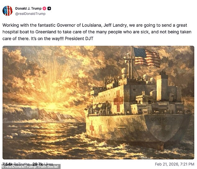 Greenland Rejects Trump's 'Hospital Boat' Offer Amid U.S.-Denmark Tensions Over Territory's Future