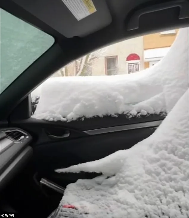 Philadelphia Man's Car Transformed into Icy Wonderland After Key Fob Mishap During Blizzard