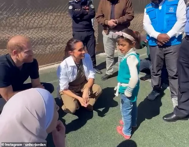 Meghan Markle's Quiet Resilience: A Moment with a Child at Za'atari Refugee Camp