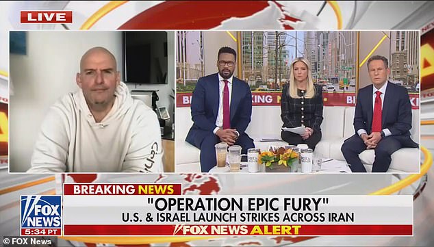 Fetterman's Surprising Defense of Trump's Iran Strikes Sparks Debate