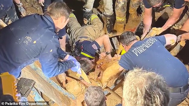 Miraculous Rescue After Ten Days Trapped in Freezing Mud in Florida