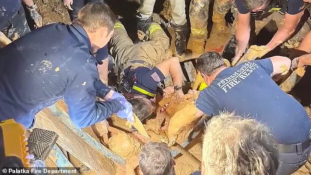 Miraculous Rescue After Ten Days Trapped in Freezing Mud in Florida