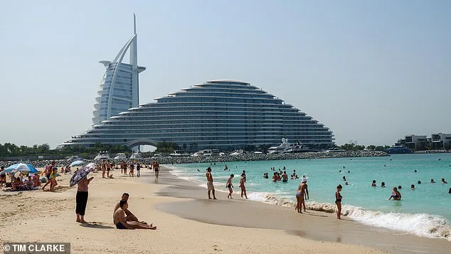 Surreal Normalcy: Dubai's Beachgoers Unfazed by War Tensions