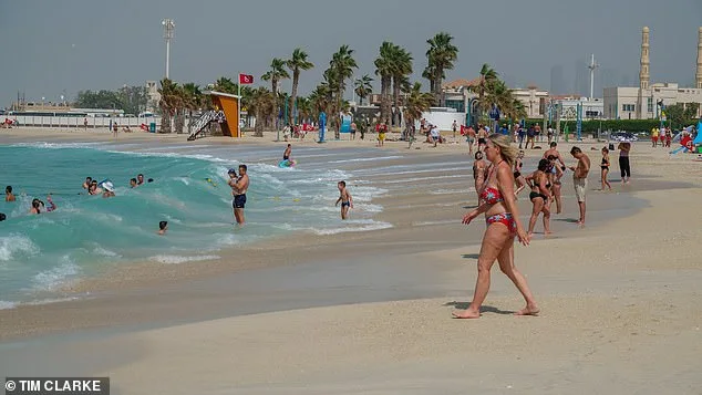 Surreal Normalcy: Dubai's Beachgoers Unfazed by War Tensions
