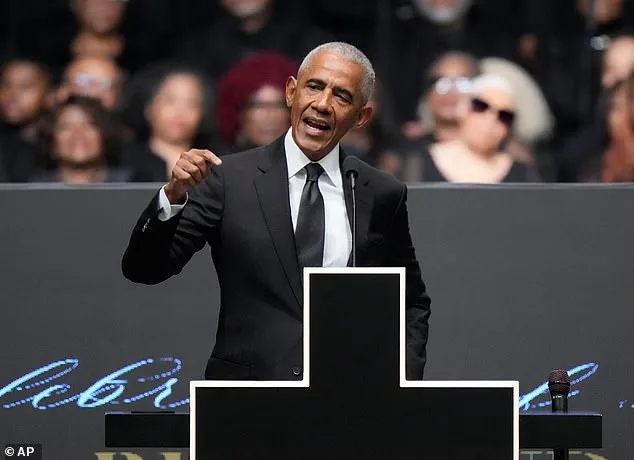 Obama Condemns Trump Era of 'Bigotry and Corruption' in Emotional Speech at Jesse Jackson's Funeral