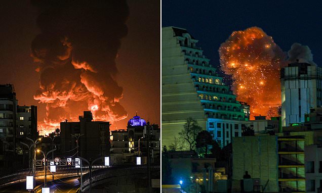 Middle East in Chaos: Iran's Ballistic Missile and Drone Strikes Ignite 'River of Fire' Amid Toxic Haze and Escalating Retaliation
