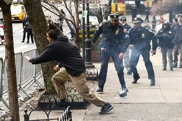 NYPD Officer's Heroic Barrier-Leap Goes Viral with Meme-Worthy 'Some Heroes Wear Blue' Caption