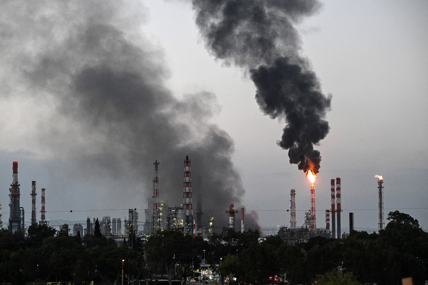 Iranian Missile Strike Near Haifa Oil Refineries Sparks Damage Assessments, Power Outages Amid Security Concerns