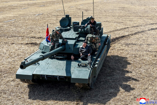 Kim Jong-un's Symbolic Tank Ride with Daughter Highlights Regime's Military Prowess and Familial Continuity