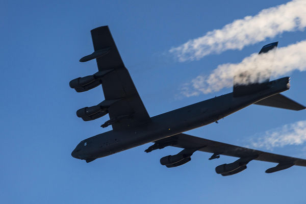 U.S. Nuclear-Capable B-52 Bombers Deploy Over Mediterranean Amid Escalating Tensions in Middle East