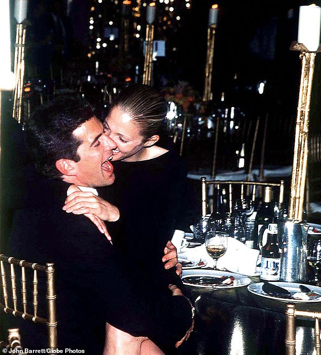 The Leap That Became an Icon: JFK Jr. and Carolyn Bessette at the 1996 Hilton Gala