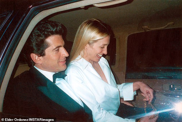 The Leap That Became an Icon: JFK Jr. and Carolyn Bessette at the 1996 Hilton Gala