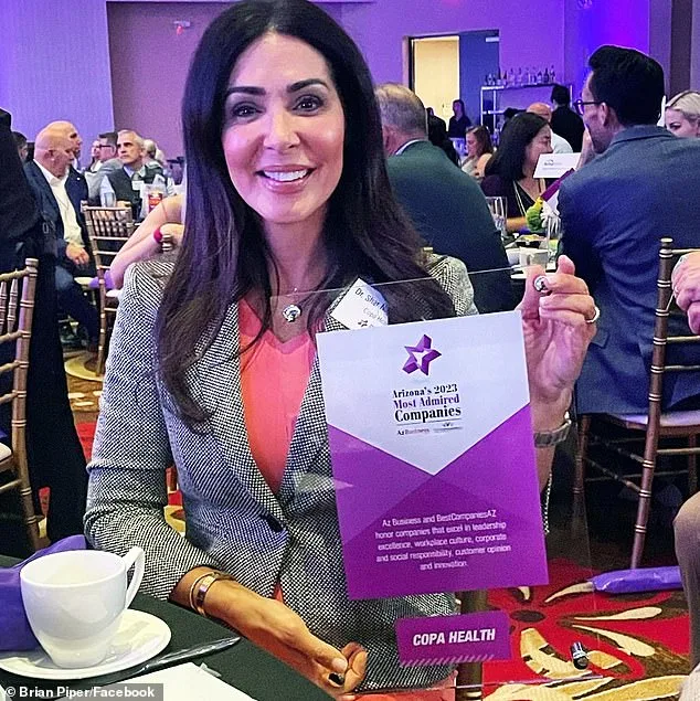 From Glittering Success to Legal Turmoil: Dr. Sharareh Najafi-Piper Faces Alleged Misuse of Funds in Copa Health Scandal