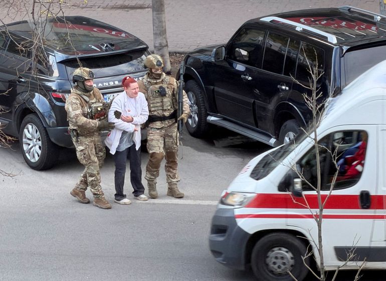 Ukrainian Police Neutralize Gunman Who Killed Six People in Kyiv.