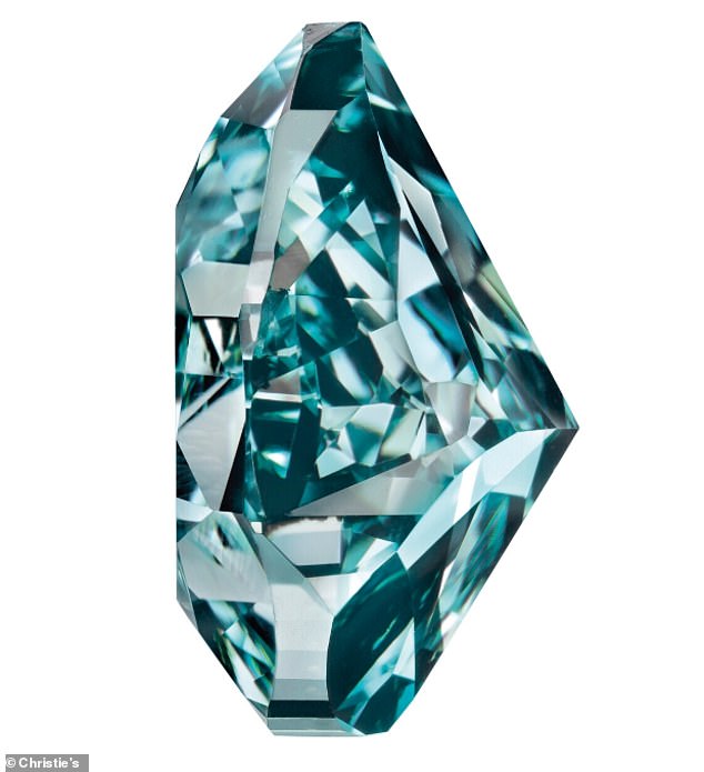 Ocean Dream Blue-Green Diamond Hits Auction with £9.4m Price Tag