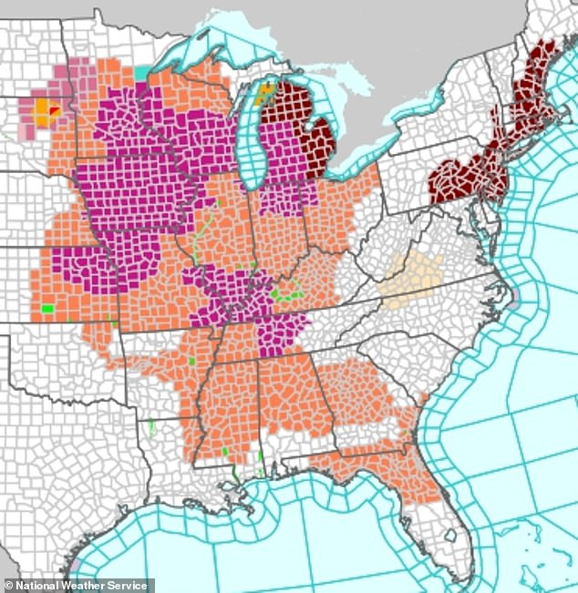 Double heat dome traps 200 million Americans in deadly heatwave