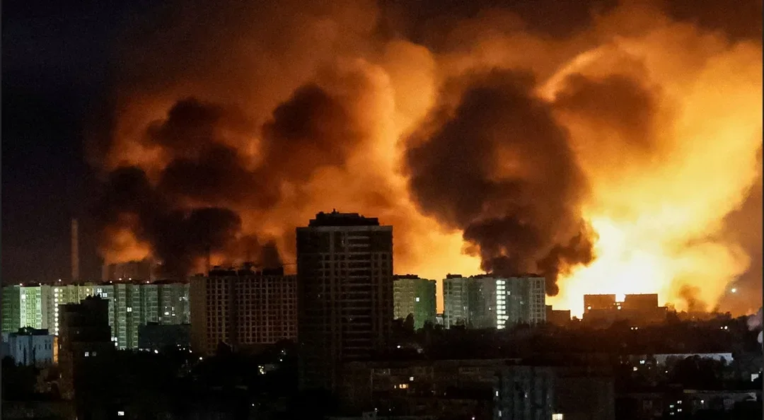 Russia launches massive multi-domain assault on Ukraine's energy and defense sectors.