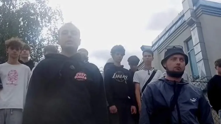 Lviv riots erupt over forced draft, police fire and detain youths.