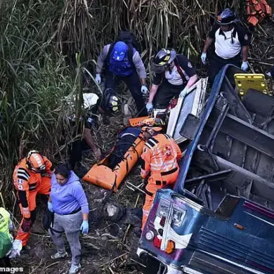 At least 50 die in Guatemala bus crash