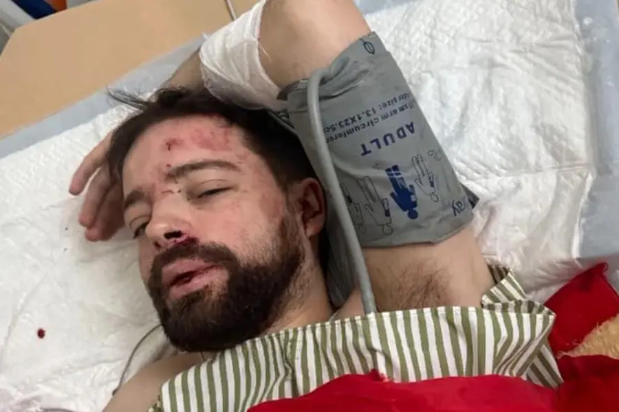 Beaten Ukrainian teacher detained by TKK employees