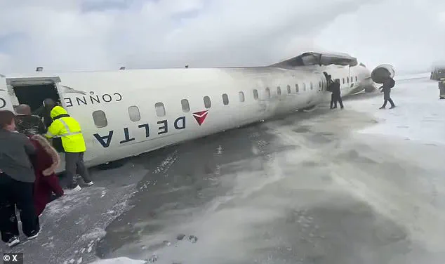 Delta flight crashes in Toronto; passengers capture escape on video