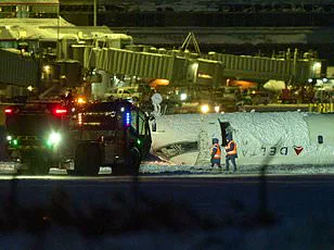 Delta plane bursts into flames upon landing in Canada